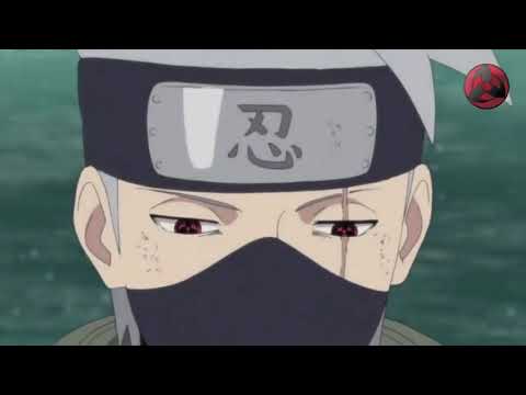 Kakashi and Obito Last Moment   Kakashi Of The Sharingan Is No More