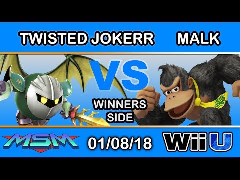 MSM 128 - Twisted Jokerr (Meta Knight) Vs. Malk (Donkey Kong) Winners Side - Smash 4