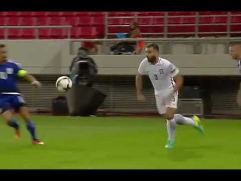 Greece vs Cyprus 1-0 goal Mitroglou