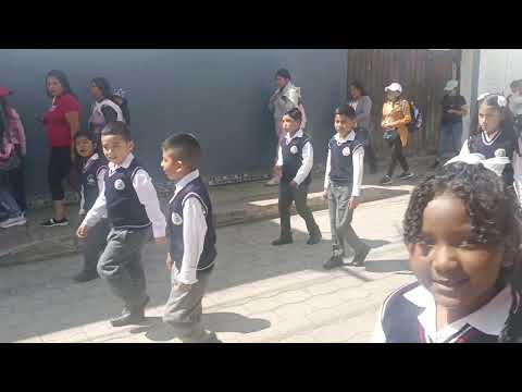 Desfile cívico de Cantonizacion de San Miguel de Urcuqui 9 febrero 2026