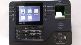 การใช้งานเครื่องสแกนลายนิ้วมือ HIP CMI819u การใช้งานเครื่องสแกนลายนิ้วมือ HIP CMI819u