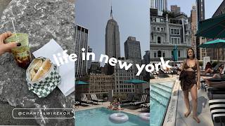 weekend in nyc | rooftop pool & spa with the best view, brooklyn farmers market & new cocktail bar