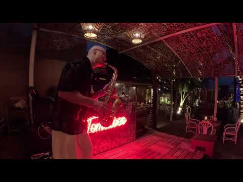 2 part Syntheticsax & Prince Sharma  - Tomatoes Morjim (23 March 2024) Saxophone Improvisation