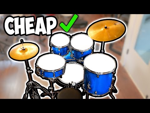 5 Ways Cheap Drum Sets are BETTER THAN Expensive Drum Sets
