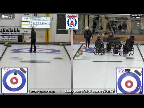 Hamilton/Bender vs. Wright/Anseeuw - Draw 6 - Leduc Mixed Doubles Wheelchair Curling Event
