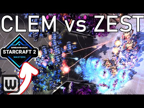 Starcraft 2 DH Masters: DARK TEMPLAR GAMBLE - Clem (Terran) vs Zest (Protoss)