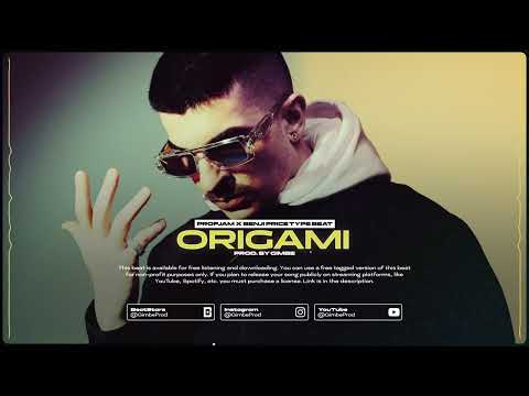 Profjam x Benji Price Type Beat "ORIGAMI" | Piano Trap Beat 2025