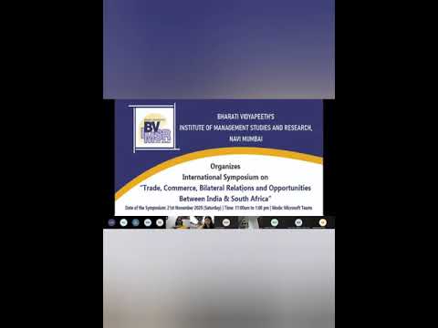 Bharati Vidyapeeth Institute of Management Studies & Research Mumbai General video thumbnail 6