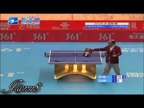 2012 China Super League: MA Long  - MA Lin [Full Match/Short Form]
