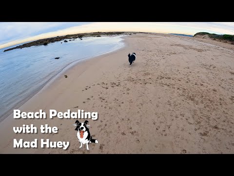 Beach Pedalling with The Mad Huey