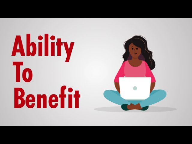 Ability to Benefit at EvCC