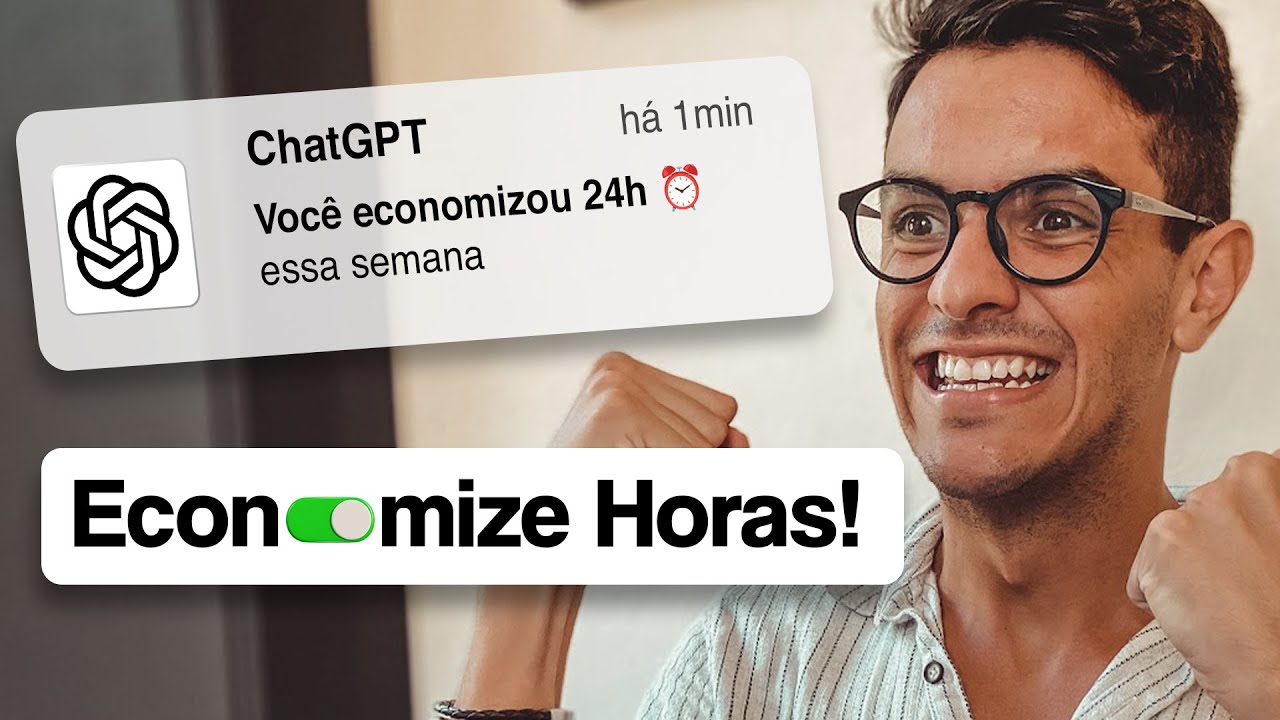 Como organizar a sua vida com IA e fazer tudo 10x MAIS RÁPIDO