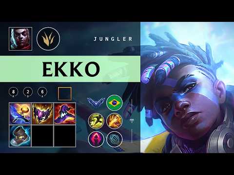 Ekko Jungle vs Zed - BR Diamond Patch 26.02