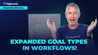 Expanded Goal Types in Workflows!