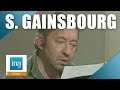 Apostrophes :  Serge Gainsbourg "Ronsard 58" en direct  | Archive INA