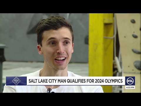 SLC climber qualifies for Paris Olympics