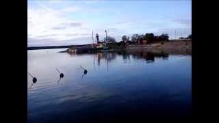 preview picture of video 'Öregrunds hamn, Harbour in Öregrund, Sweden'