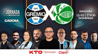 GRÊMIO 1x1 JUVENTUDE | JOGO DE IDA DA SEMIFINAL DO GAUCHÃO | JORNADA DIGITAL | 15/02/2026