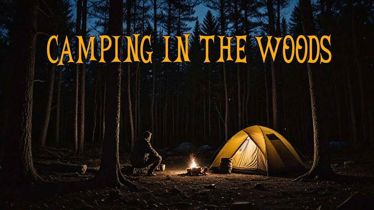 27 Scary True Camping In The Woods Horror Stories | With Rain Sounds | True Scary Stories