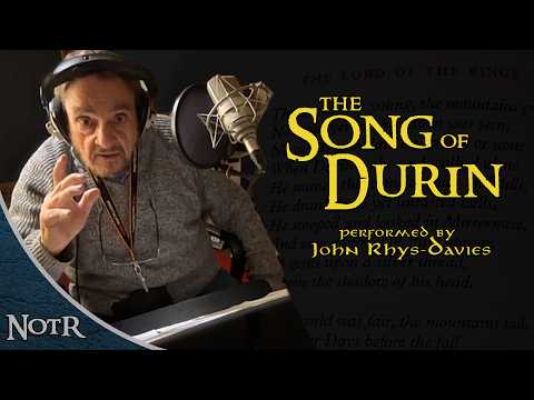 CLIP: John Rhys-Davies (Gimli) recites the Song of Durin!