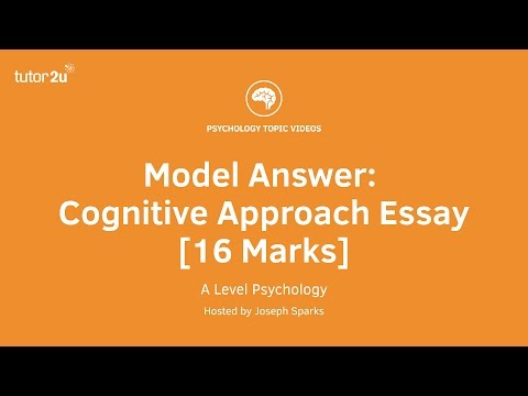 Psychology Model Answer: Cognitive Comparison Essay [16 Marks]
