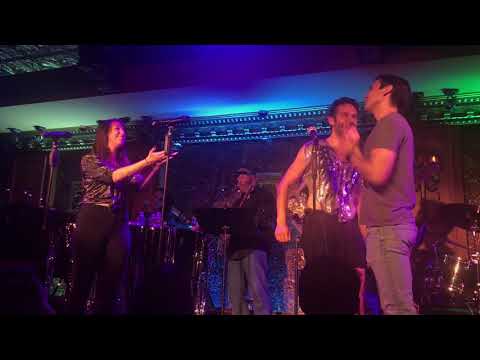 Matt Doyle, Rachel Sabol, and Tyler Conroy perform a Selena Gomez/Spring Awakening mash-up
