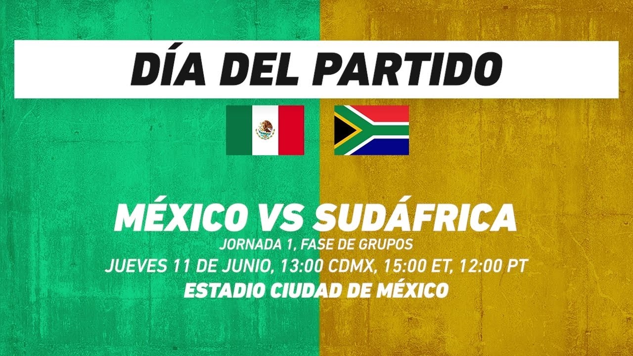 México vs Sudáfrica, frente a frente: Futbol