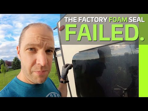 SEALING A LEAKY RV WINDOW IN 45 MINUTES - HOW WE DO IT!
