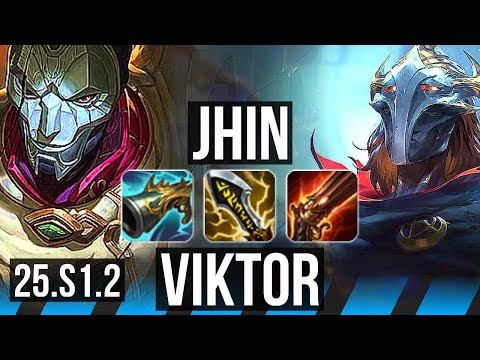 JHIN vs VIKTOR (MID) | 11/4/12 | KR Master | 25.S1.2