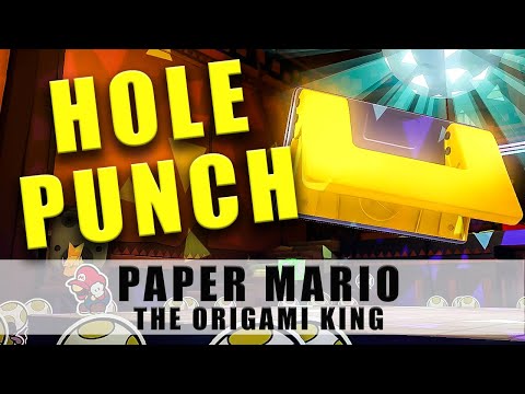 Paper Mario The Origami King Hole Punch boss fight tips How to beat the Disco Devil