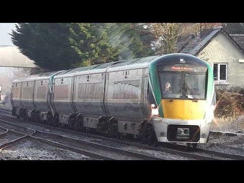 Irish Rail 22000 Class Intercity Train - Hazelhatch & Celbridge, Kildare