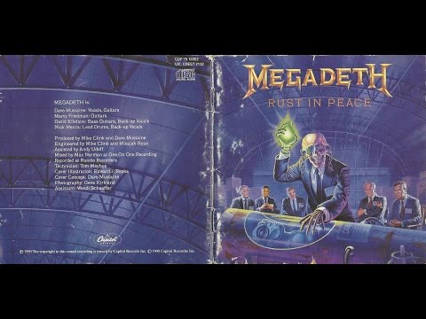 MEGADETH-Rust In Peace (FULL ALBUM)