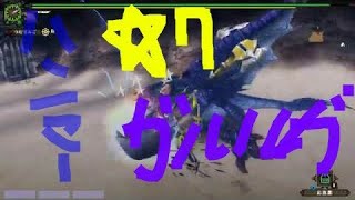 [ハンマー]モンスターハンターフロンティアＺ  VS☆７イャンガルルガ[１０分針]