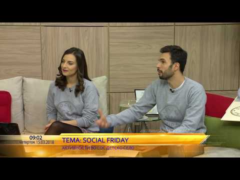 Social FRIDAY - Aleksandra Spasevska & Fikret Zendeli vo Utrinska na Telma