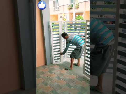 Car parking gate space#viralshot #ytshortsindia #welding