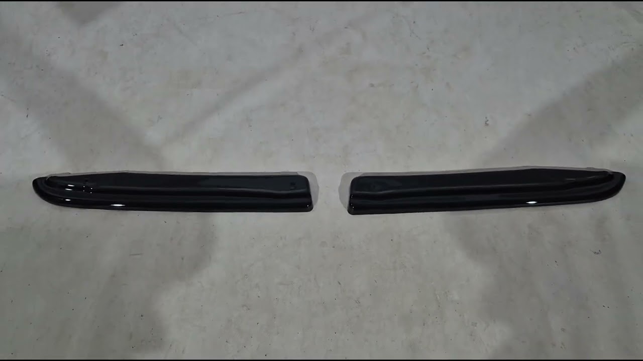 Skoda Octavia III A7 2013-2019 гг. Задний диффузор DPT V-1 (SD, Черный Глянец) Video 1