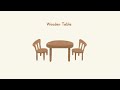 Lukrembo Wooden Table No Copyright Music