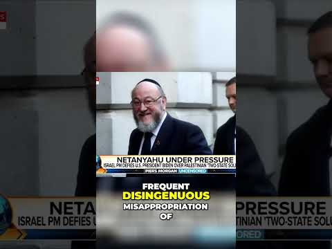 UK Chief Rabbi Condemns 'Genocide' Label for Israel: Moral Inversion?