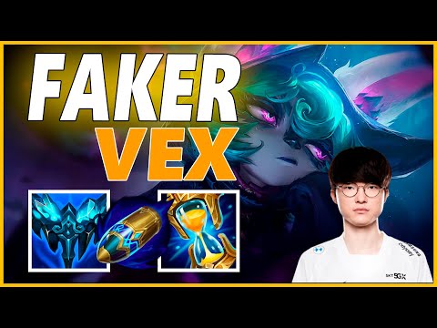 ⚡FAKER VEX MID GAMEPLAY⚡SEASON 12 LEAGUE OF LEGENDS