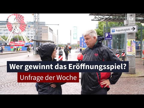 Wer gewinnt das Eröffnungsspiel? | LZ TV Unfrage der Woche