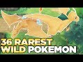 How to Find ALL 36 Wild Rare Pokemon in Pokemon Let's Go Pikachu & Eevee