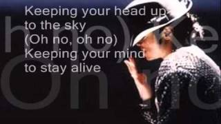 Michael Jackson-Keep Your Head Up Lyrics (HQ)