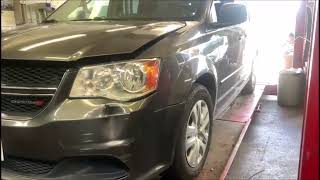 How to check a large leak on A/C from a Dodge caravan 2016 3.6L