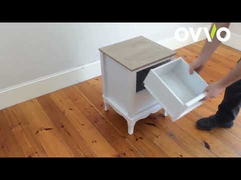 White Storage Unit Build | Easy Drawer Cabinet Assembly with OVVO