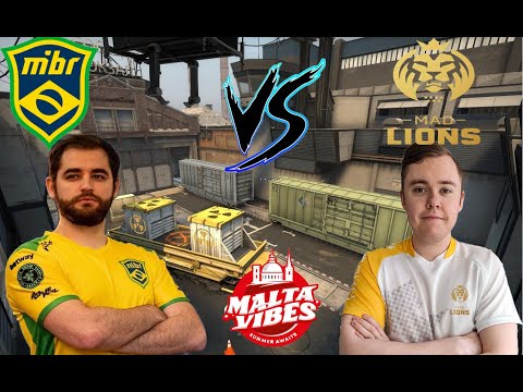 MIBR VS MAD LIONS PRIMEIRO MAPA TRAIN MD3 MALTA VIBES