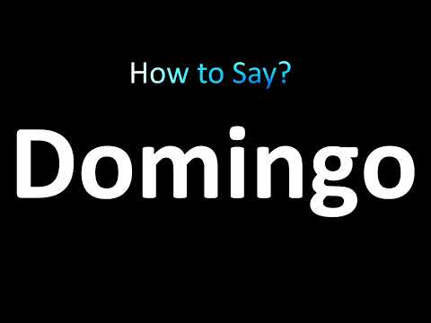 How to Pronounce Domingo (Spanish, Sunday)