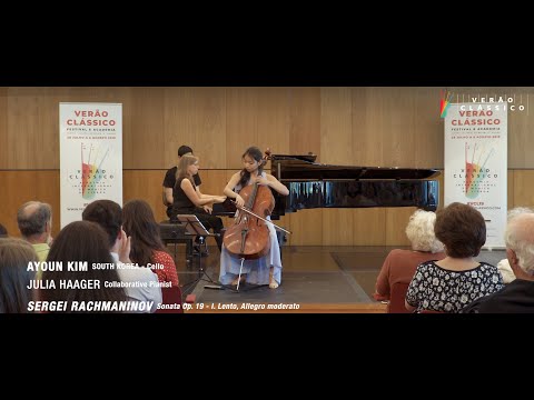 Festival VERÃO CLÁSSICO 2019 - TalentFest, Ayoun Kim (cello) - Rachmaninov