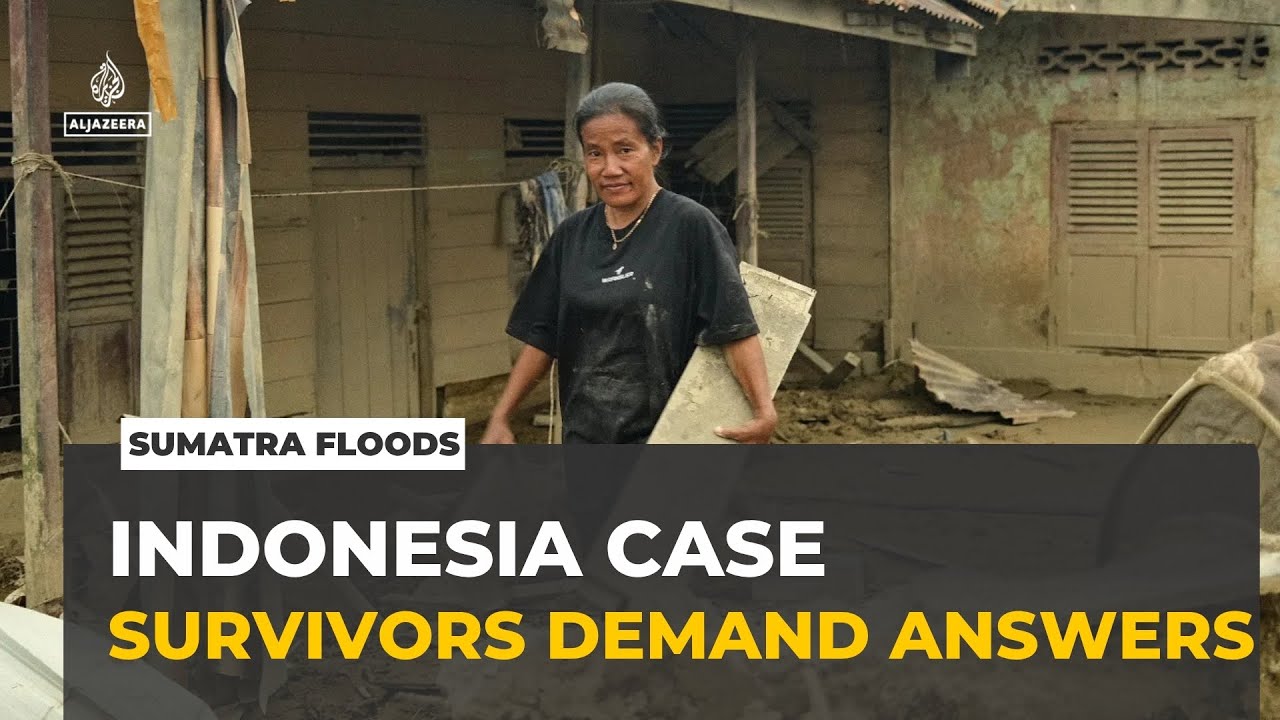 Sumatra deadly floods: Legal case launched against government over response