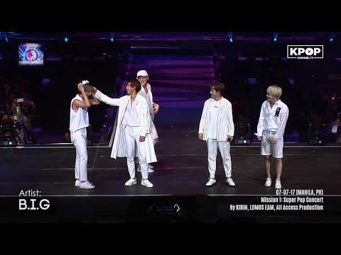 170707 B.I.G 비아이지 – HELLO HELLO at SUPER POP CONCERT 2017