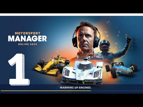 Motorsport manager 2024: Game| Gameplay Walkthrough- part 1 (Ios, Android)